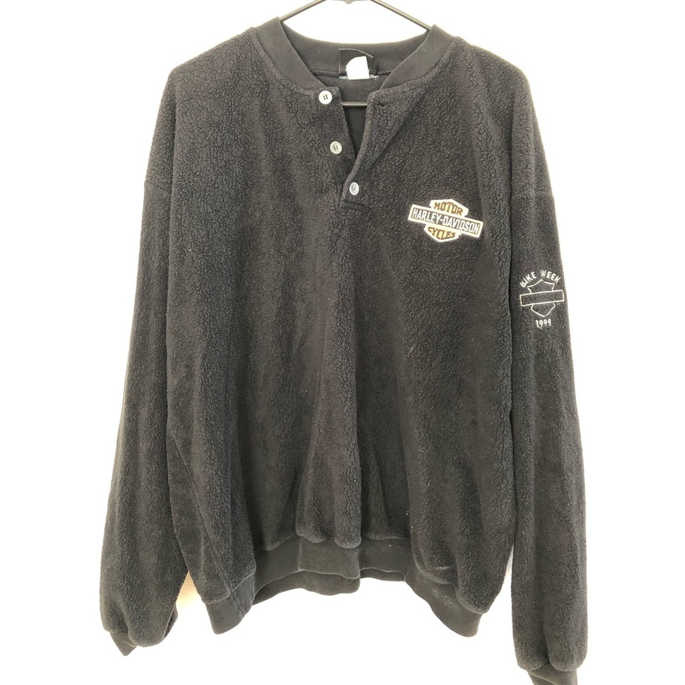 VINTAGE Harley Davidson Motorcycles Pullover